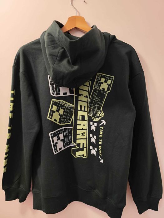 PRET REDUS  -  Set hanorac Minecraft + pantaloni de trening Pepco Teens, mărimea 158/164