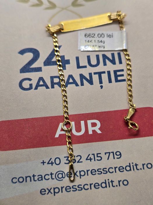 Bratara de aur 14k (Ag29 Siraj b.33422.3) Garantie 2 ani