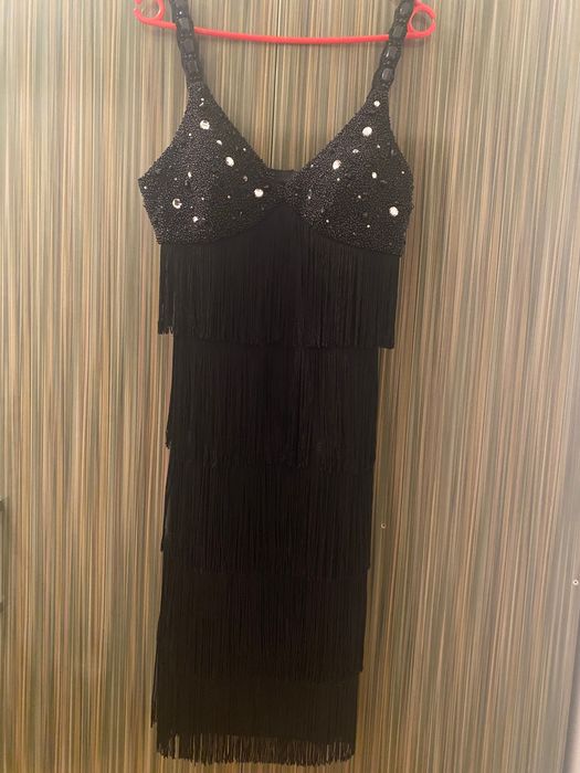 Rochie neagra de seara, de ocazie