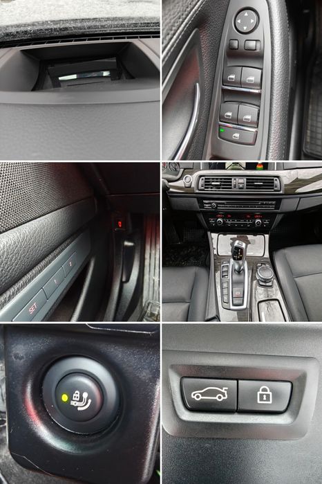 BMW 520d xDrive B47 | ZF 8HP | HUD | HK | Camere 360 | Încălzire auxil