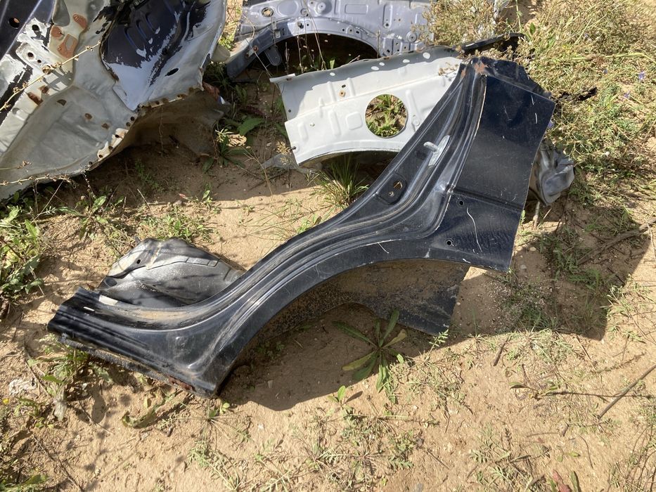 Задняя левая арка колеса с порогом Тойота Лэнд Крузер Прадо 120