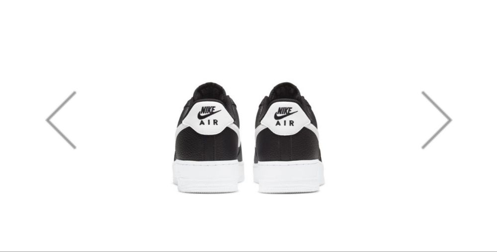 Nike Air Force 1 '07 "Black White"