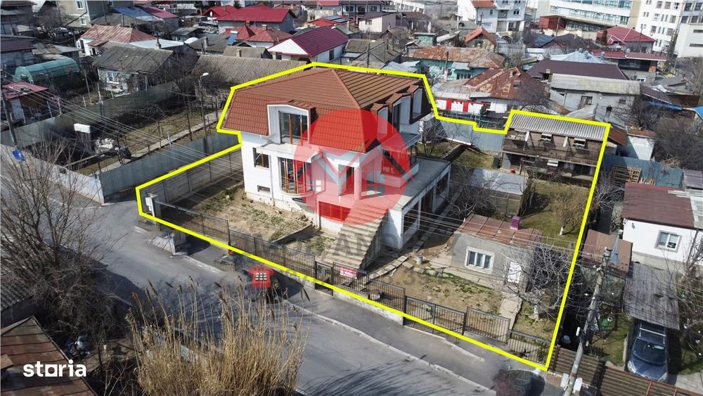 Vila ultracentrala Tulcea, 6 camere, 330 mp utili, teren 719 mp, veder