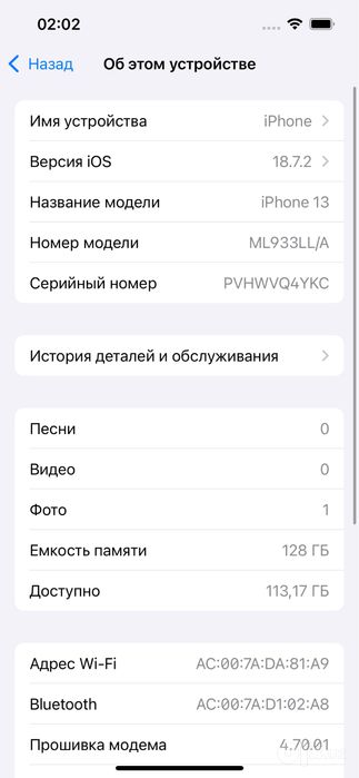 Iphone 13 128gb