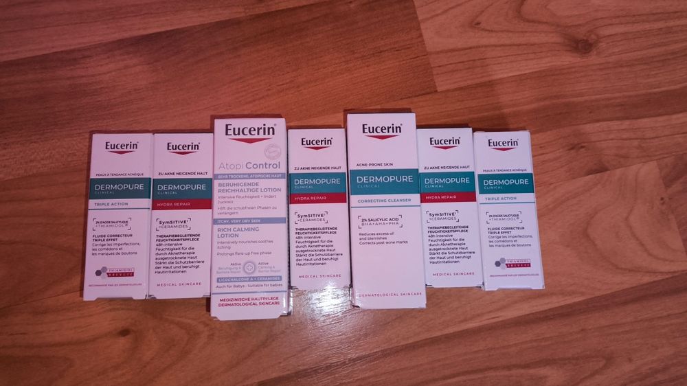 Produse Eucerin noi sigilate preț sub Farmacie pentru acnee,skincare