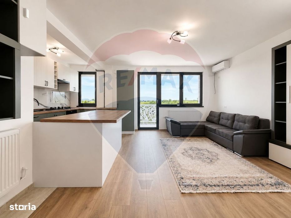 Apartament mob cu 3 camere de vanzare Ovidiu Constanta parcare inclusa
