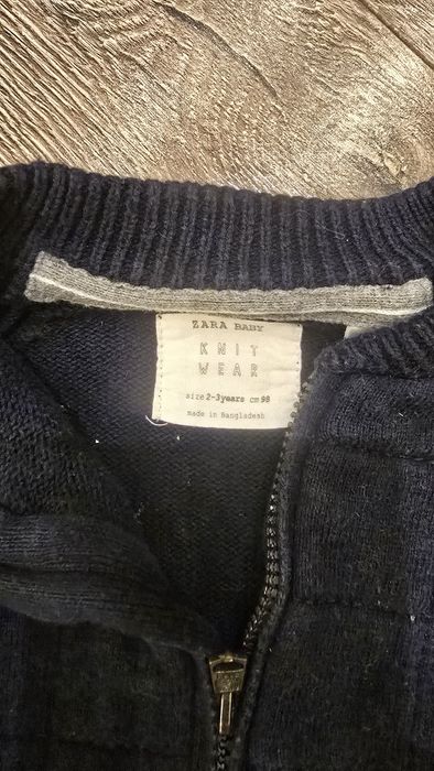 Ризана Zara, панталон Bikkembergs,  жилетка Zara размер 98см или 2-3 години