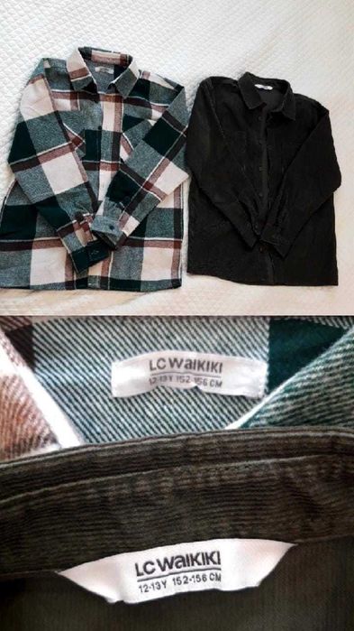 Новые рубашки за 2 тыс на 12-15 лет