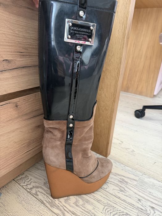 Ефектни ботуши Dolce and Gabbana