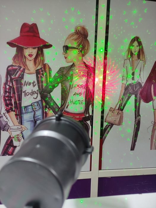 Лазерный проектор для освещения и украшения