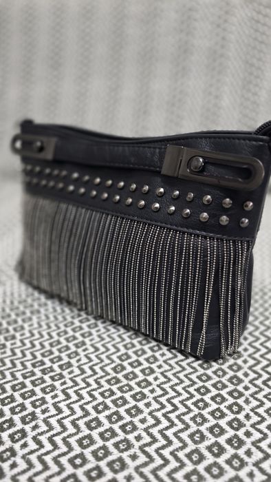 Кожаная сумочка нарядная