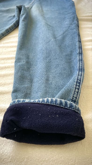 Джинсовый комбинезон