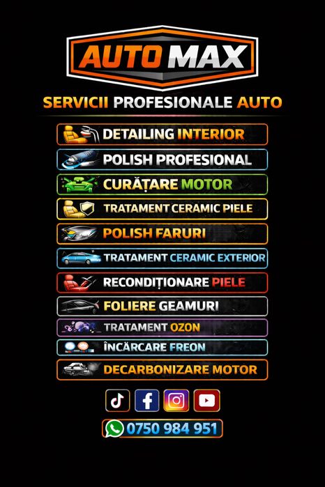 CURSURI Detailing Interior & Polish Exterior (AUTO MAX)