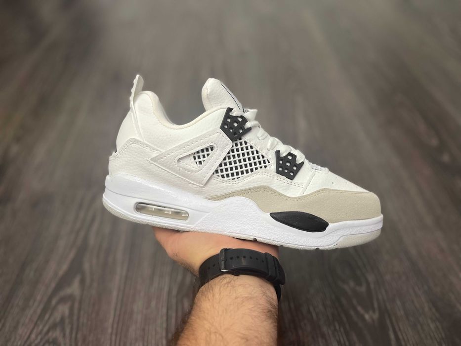 Adidasi Nike Air Jordan 4 Retro Military Black NOU