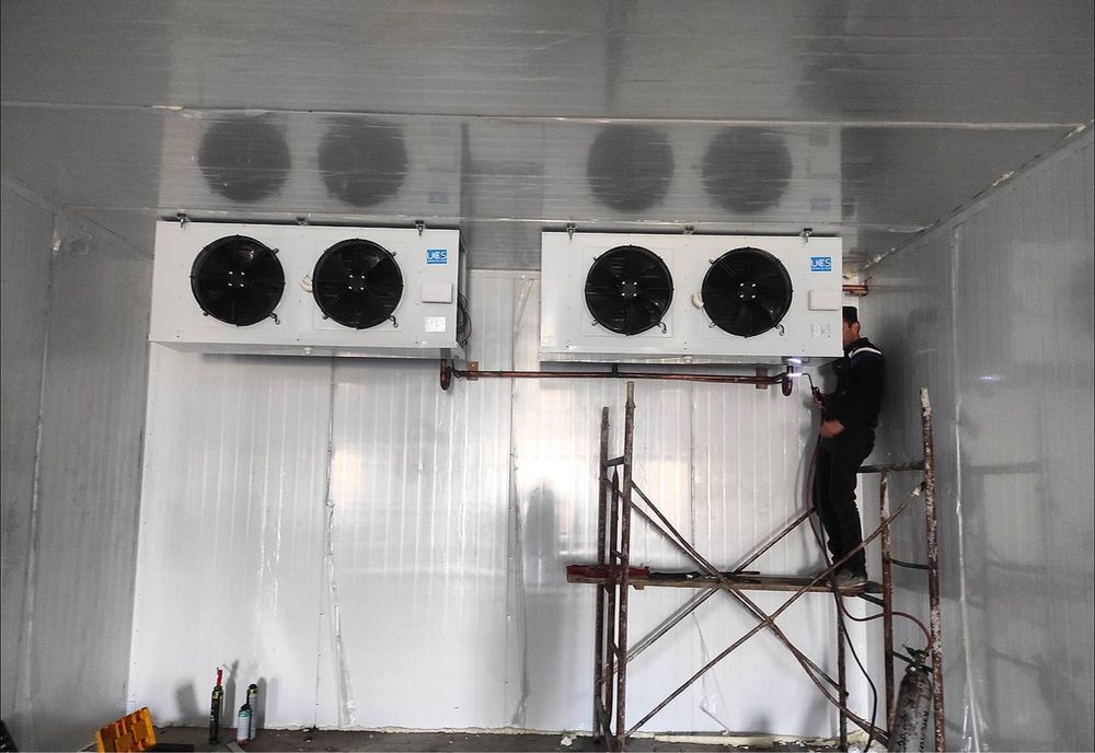 Установка и сборка холодильных и морозильных камер и сэндвич панели