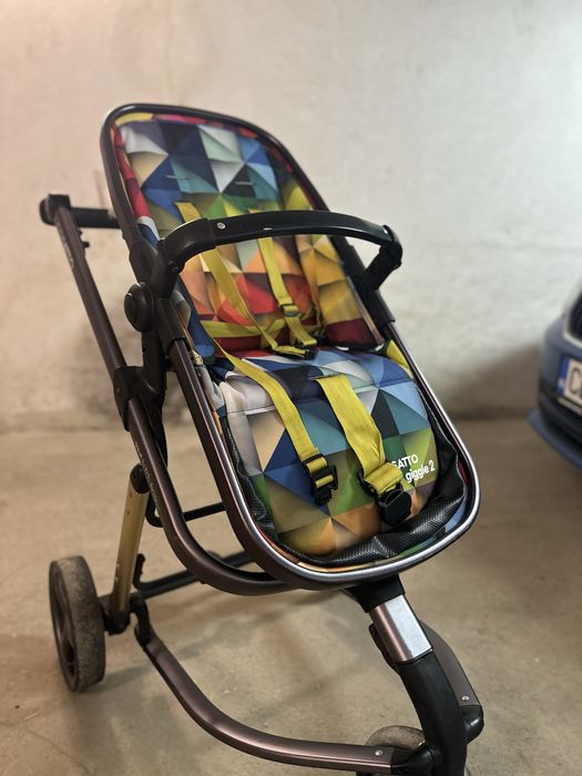 Cosatto Giggle 2 – Spectroluxe (пълен 3‑в‑1 комплект)