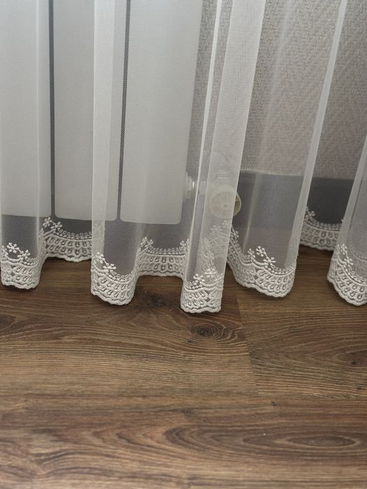 Готовая тюль и шторы комплект