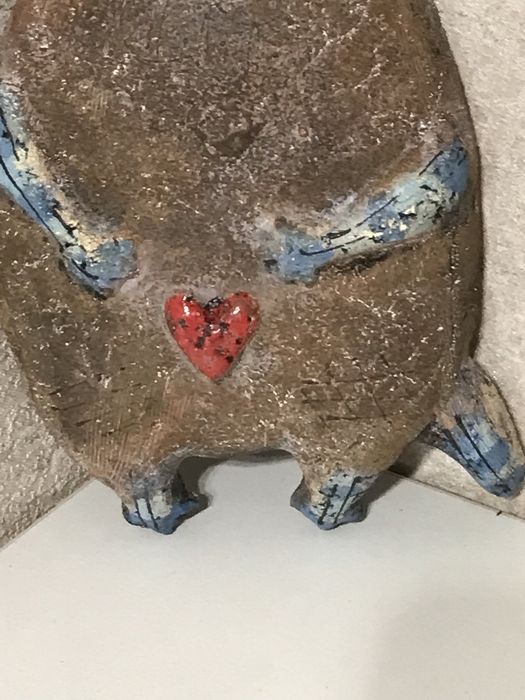 Кот керамический