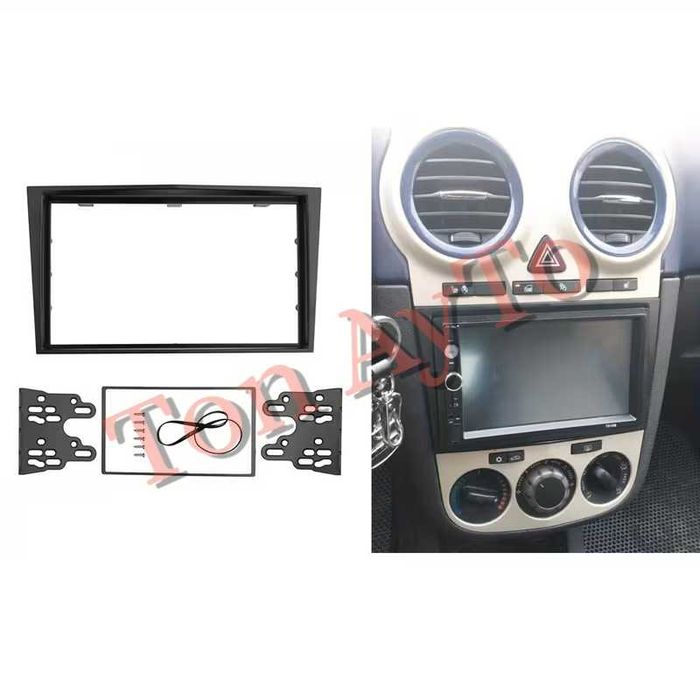 Адаптерна Рамка 7" инча Опел Астра Антара Корса Зафира Daewoo GMC Opel Андроид Android 2 дин 2 din