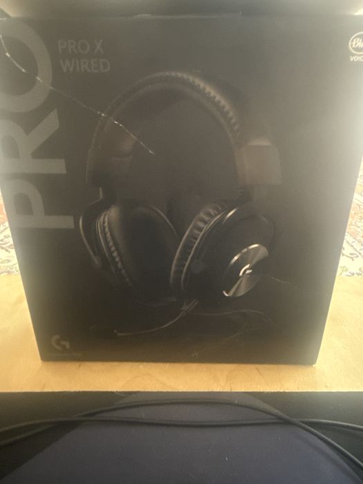 Наушники Logitech G Pro X черный