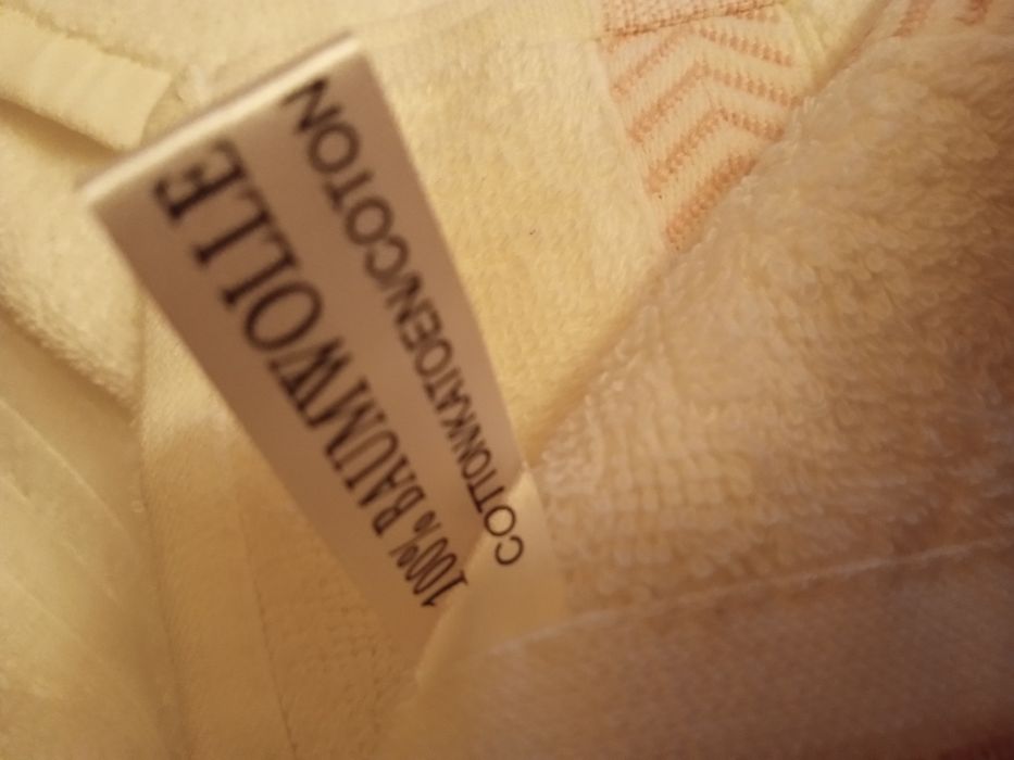 Prosoape albe din bumbac 100%, NOI, pentru pensiune