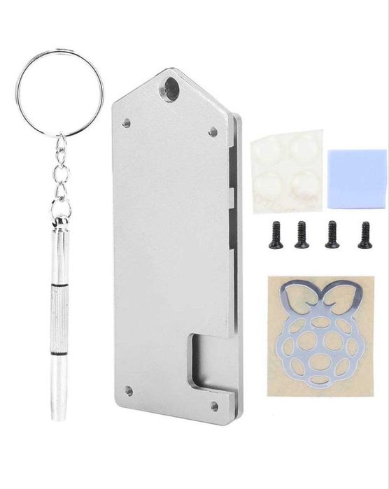 Raspberry Pi Zero Case кейс aluminium алюминиевый тонкий