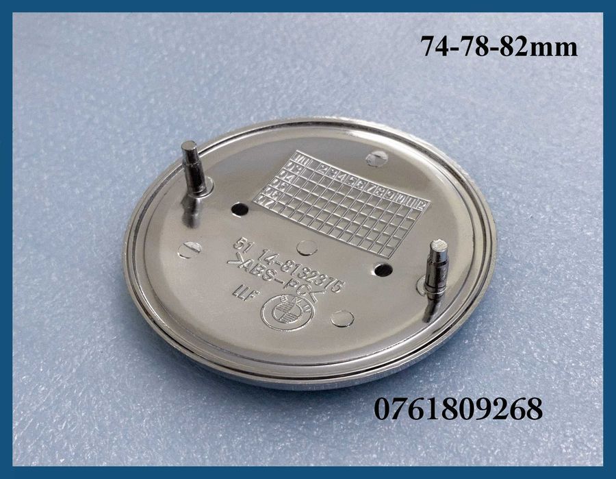 Embleme logo BMW pentru capota / portbagaj 74 / 78 / 82mm