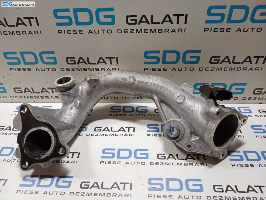 Teava Conducta Tub Admisie Aer Turbo Turbina Turbosuflanta Intercooler Renault Megane 3 1.9 DCI 2008 - 2015 Cod 8200781521 [M4673]