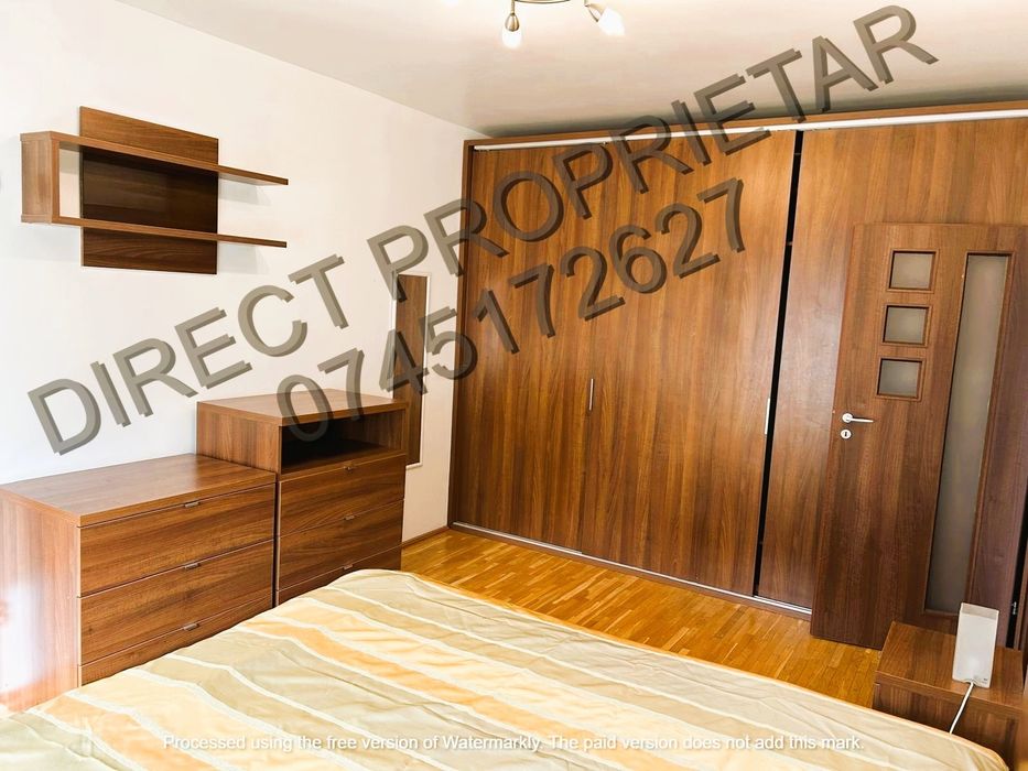 Proprietar inchiriere apartament 3 camere semidecomandat, loc parcare