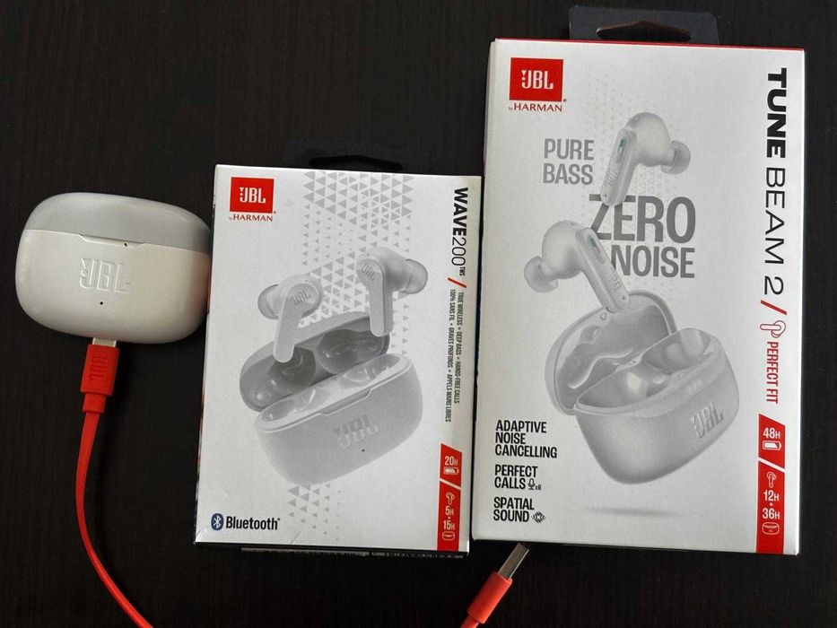 Căști wireless JBL Tune Beam 2 / JBL Wave 200 – Bluetooth – TWS