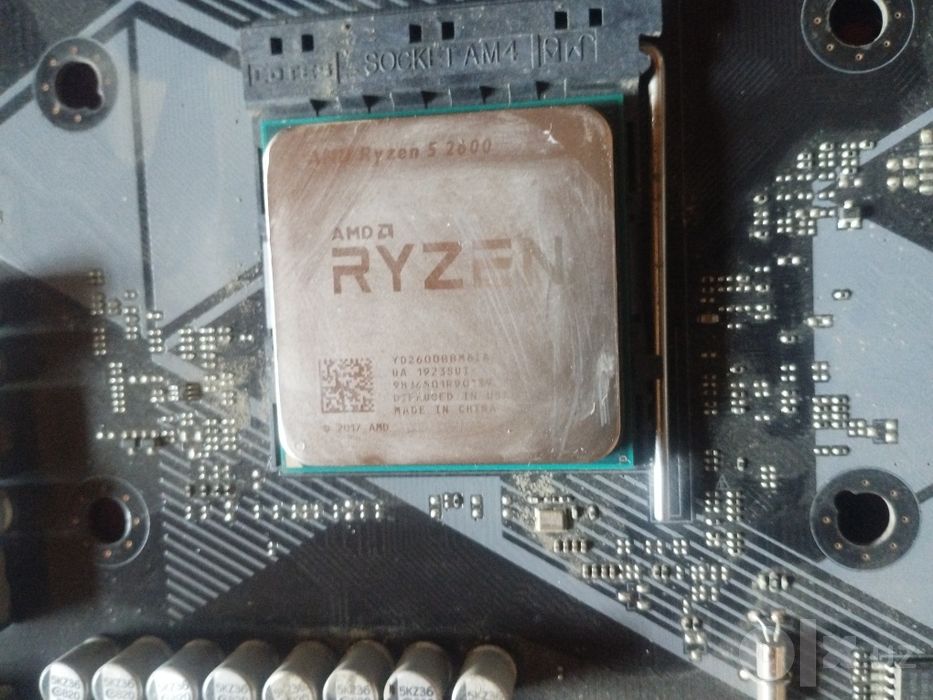 Продам комплект AM4: Ryzen 5 2600 + ASUS Prime B450M-K