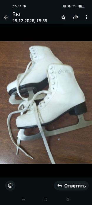 Продам коньки 3 пары