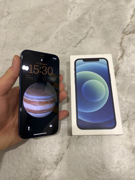 Iphone 12 blue 128gb sotiladi srochno!