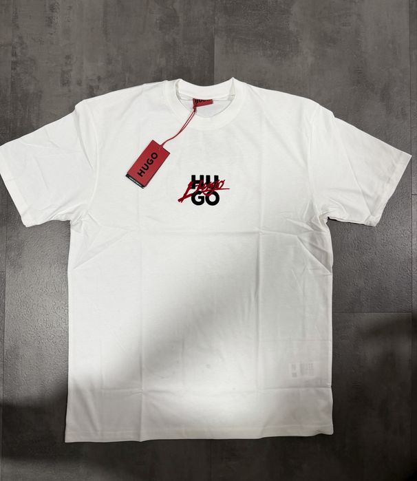 Tricou hugo alb