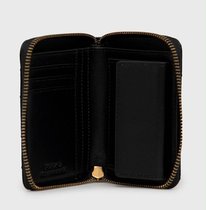 Портфейл Pinko Бял/Черен