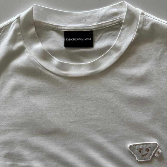 Мъжка Тениска Emporio Armani Бяла