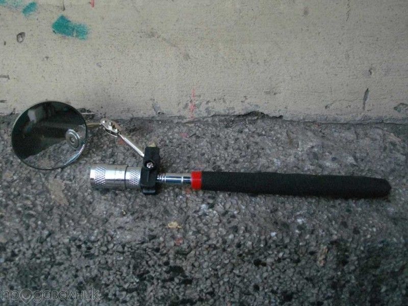 Захващач магнитен с осветление и огледалце телескопично.