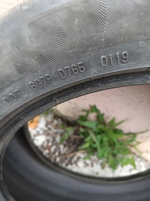 продавам летни гуми континентал 205 70 17 дот 19г