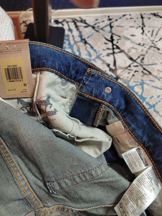 Джинсы Levi's 511 slim fit 34\32.
