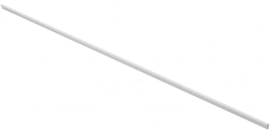 GTV Long PILLAR – Tirador pentru mobilier, aluminiu alb mat, 1200 mm