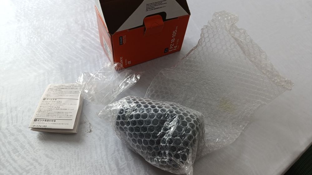 Обьектив  Объектив Sony 18-105mm f/4 G OSS PZ E SELP18105G