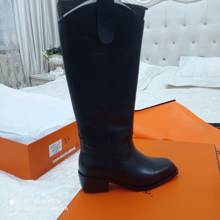 Кожанные сапоги Джованни