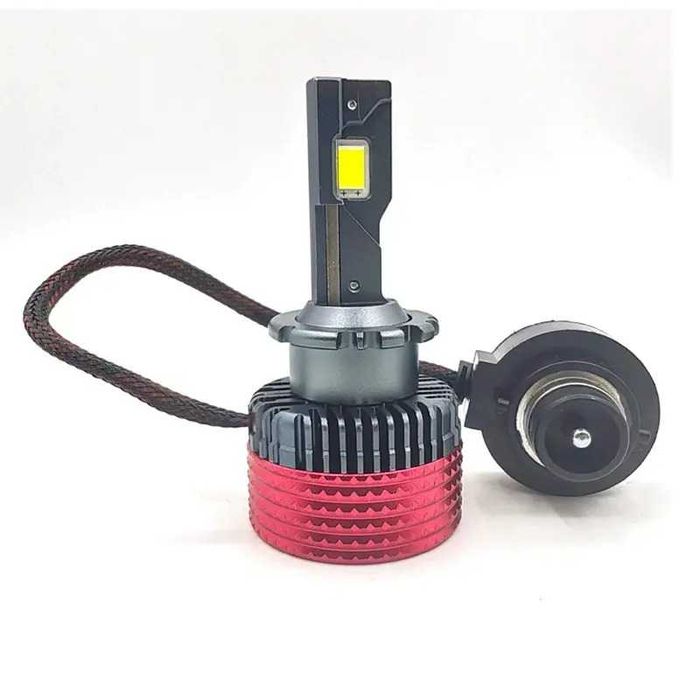LED автомобилни крушки D2S / D2R – 55W, 80% по-ярки, с вентилатор