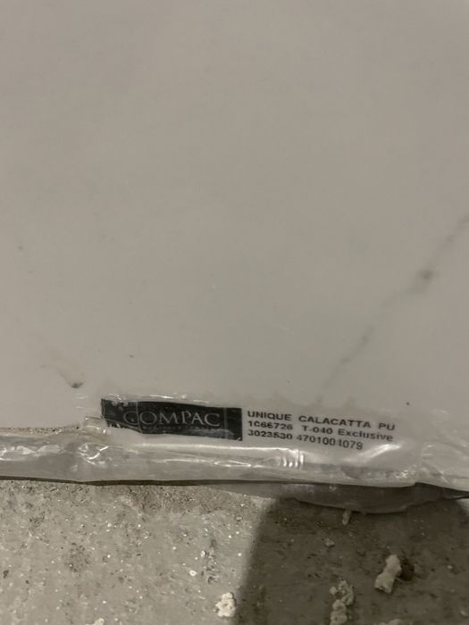 Технически камък - плот Compac unique calacatta 600лв