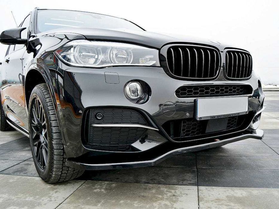 Prelungire Bara Fata BMW X5 F15 M-Pack Maxton Design negru lucios