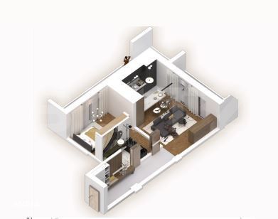 Apartament 2 camere, 82.14 mp, Ansamblu 0% Comision, zona Calea Severi — fotografia 3