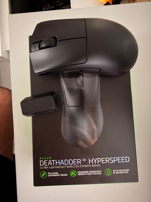 Razer Deathadder V3 Hyperspeed Nou + 8k Dongle Nou