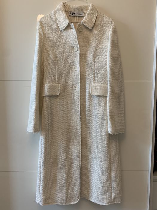 Palton subtire de toamna primavara Zara