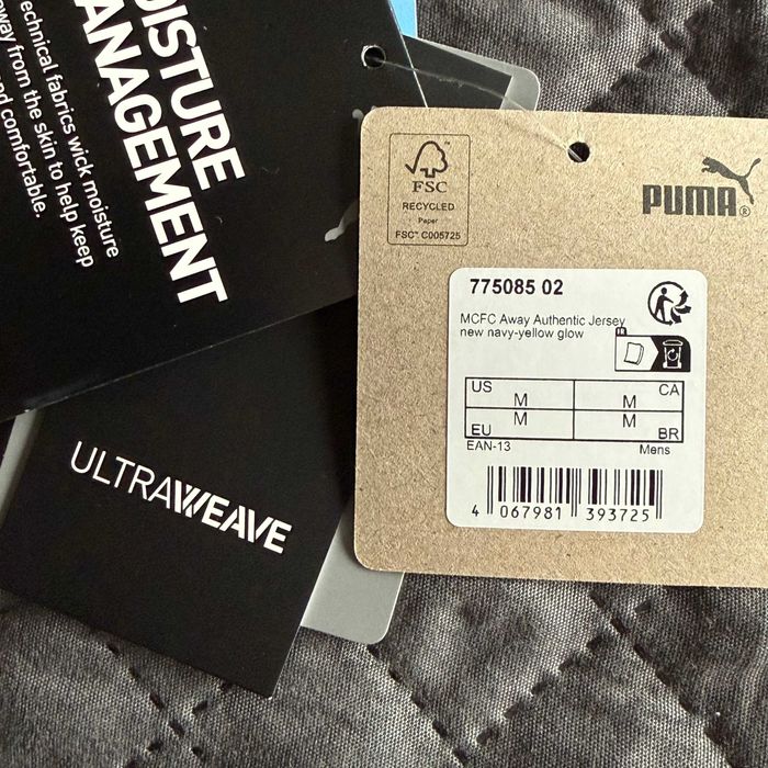 Manchester City Haaland auth екип нов, размер M/L