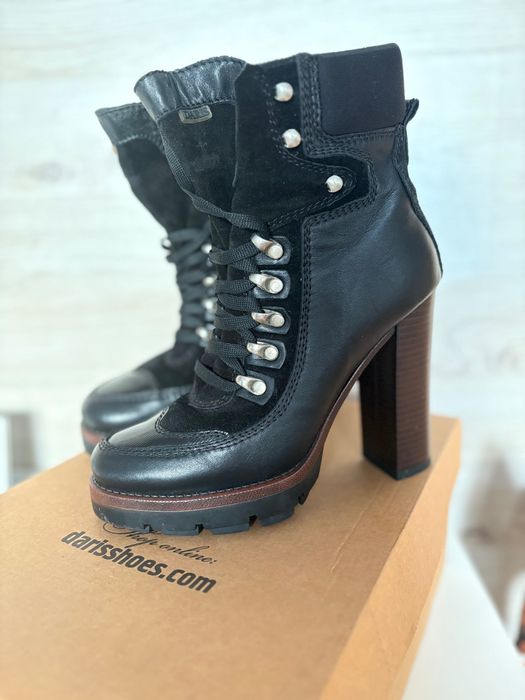 Дамски боти от естествена кожа Daris